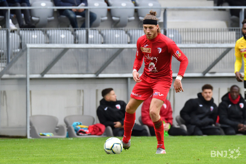 Brian Beyer a inscrit un doublé samedi à la Tissot Arena. (Photo : archives/Georges Henz).