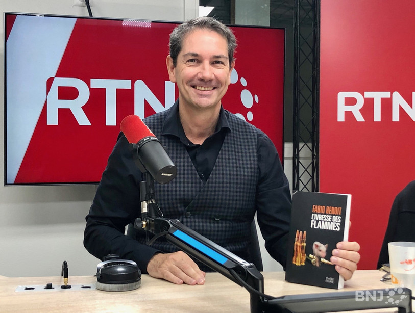 Fabio Benoît présente son nouveau roman.