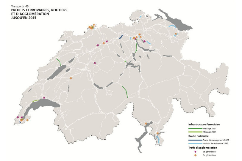 Les différents projets évoqués par le Conseil fédéral ne concernent pas le canton du Jura. (Illustration : admin.ch)