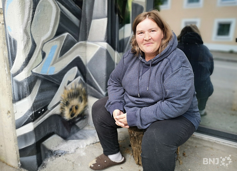 Chez Béatrice Gisiger, les hérissons sont partout, autant dans sa maison que sur les façades