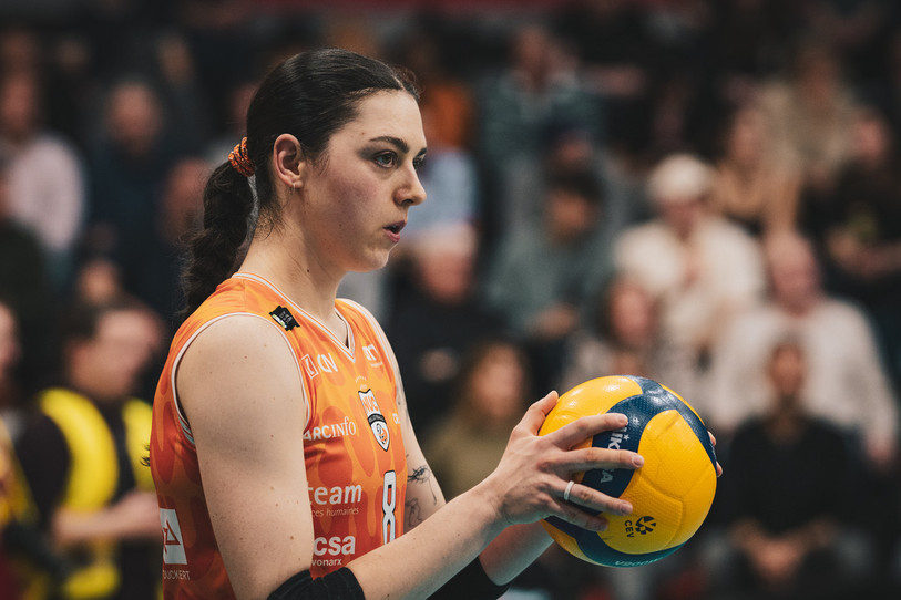 Gabrielle Attieh  sera restée une saison au NUC. (Photo : Albin Tissier) 