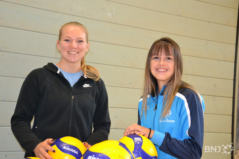 Solenn Fabien et Lauriane Quiot (de g. à d.) : ces deux Françaises ont rejoint Valtra.