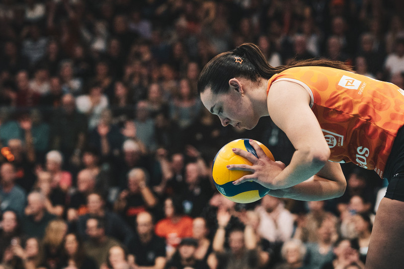 Maia Dvoracek a démontré tout son talent cette saison avec le NUC. (Photo : Albin Tissier)