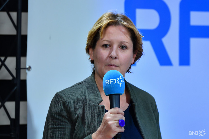 Céline Robert-Charrue Linder veut des messages d'avant votation plus simples à Delémont (Photo : George Henz).