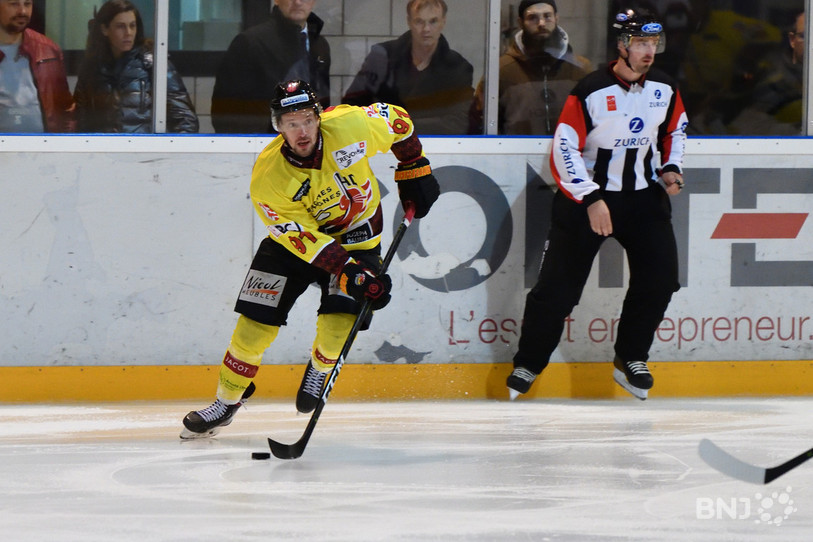 Nicolas Boillat a montré la voie au HCFM. (Photo : George Henz)