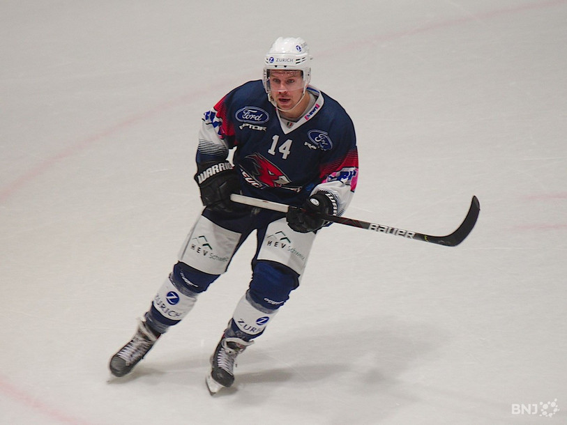 Loris Weber a fermé le score mercredi soir aux Patinoires du Littoral.