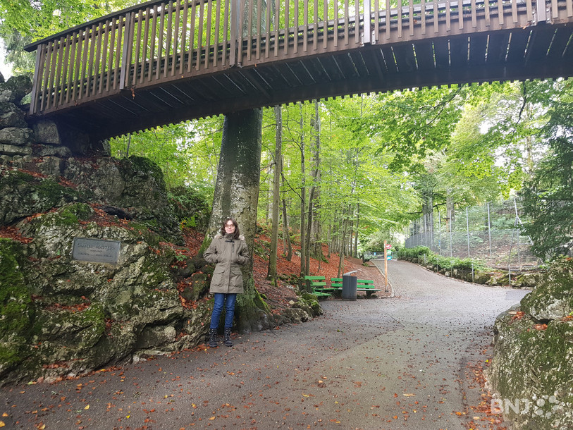 Justine Guiblain au Bois du Petit Château