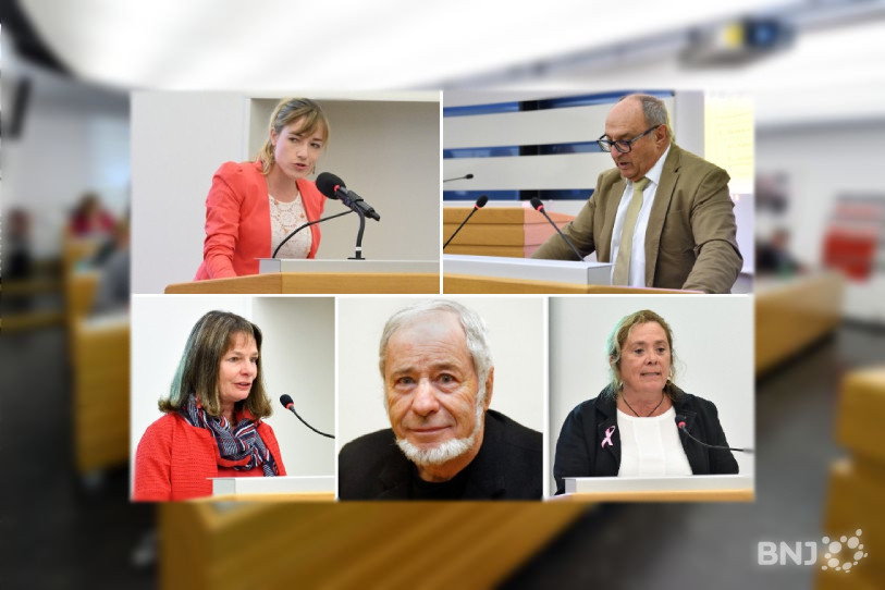Rencontre avec cinq député-e-s qui ne se représentent pas lors des élections cantonales du 18 octobre.