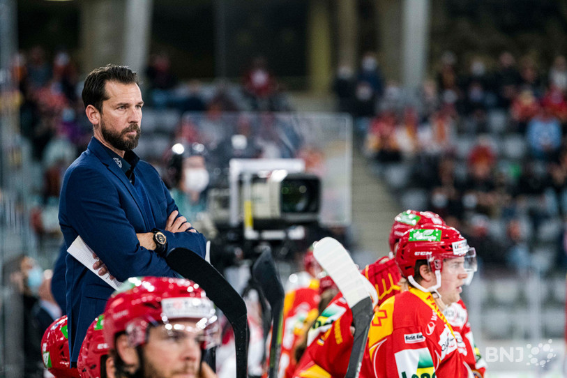 Cap sur Lausanne pour Lars Leuenberger et le HC Bienne (photo : Jonathan Vallat).
