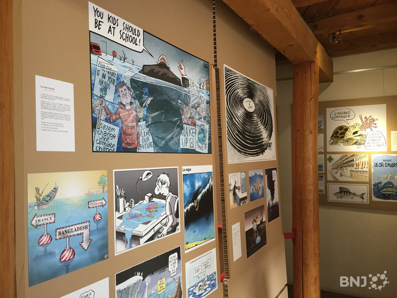 Une centaine de dessins de presse sont à voir à Espace Noir à St-Imier.