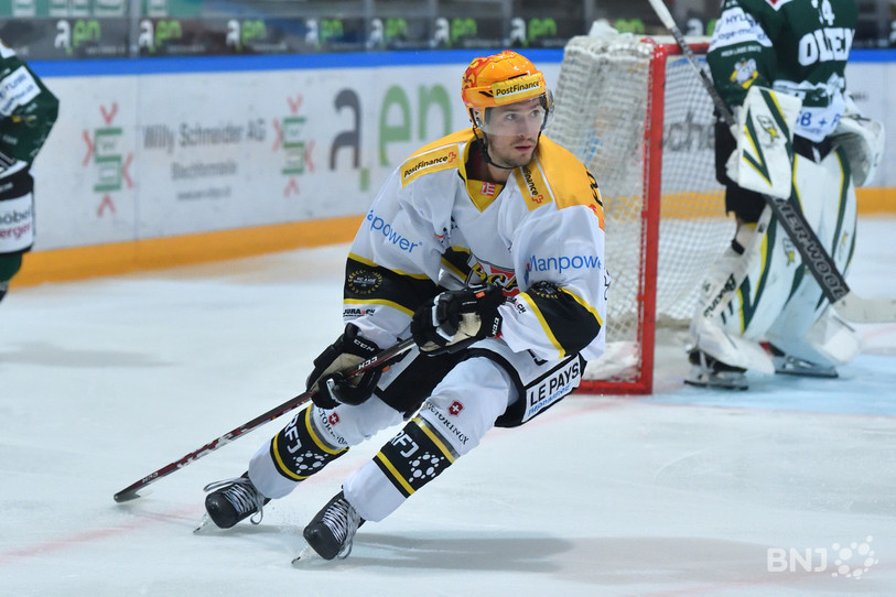 Jonathan Hazen, ici face à Olten, n'en finit plus d'affoler les statistiques (photo : archives/Georges Henz).