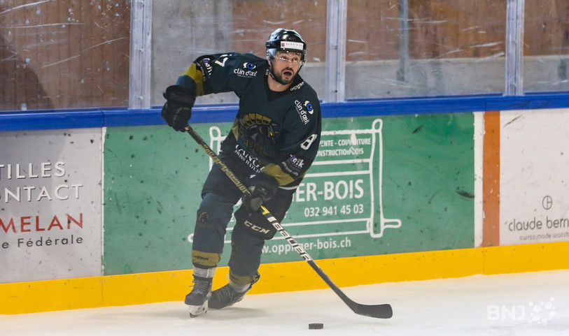 Thierry Egli et l'Erguël HC ont mal commencé leur championnat (photo : archives Mauricette Schnider).