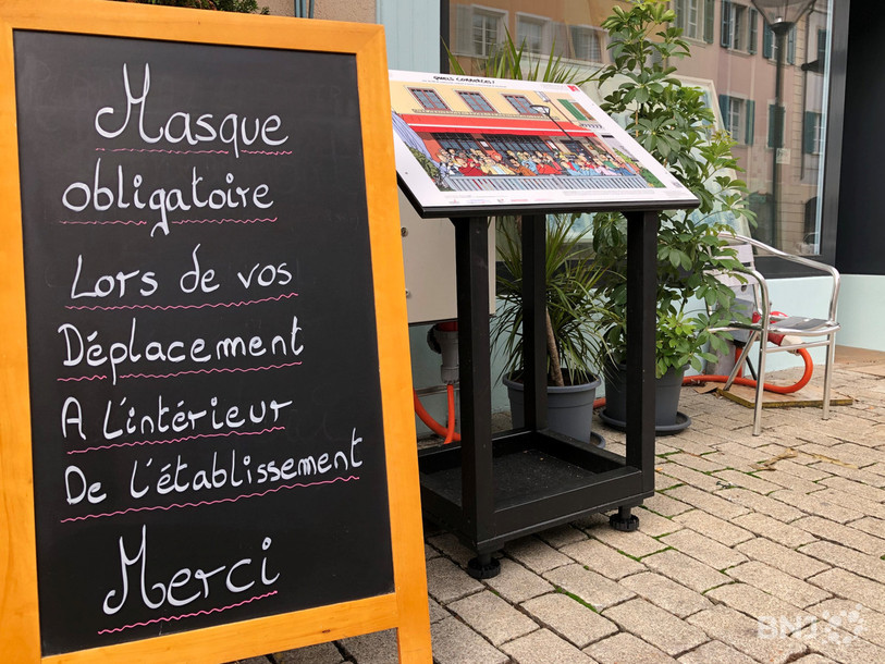Partout des mesures contre la propagation du coronavirus. Nécessaire, mais jusqu'à quand? (photo:archives)