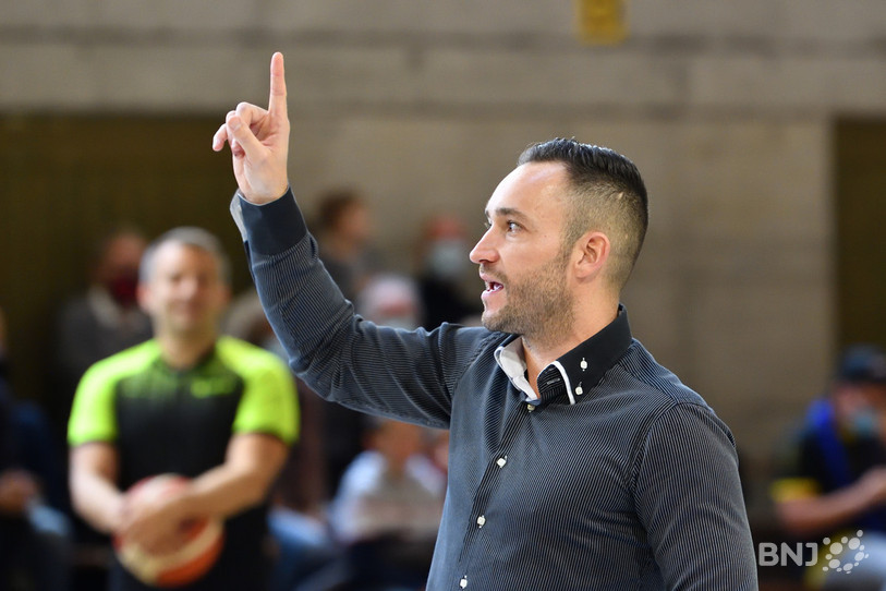 Pour le président du BC Boncourt, Grégory Franc, cette première saison hors de l'élite du basketball suisse est réussie (photo : archives, Georges Henz).