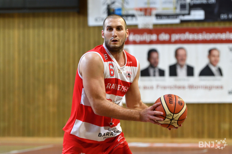 Milos Jankovic a été élu « homme du match » (photo : archives, Georges Henz).