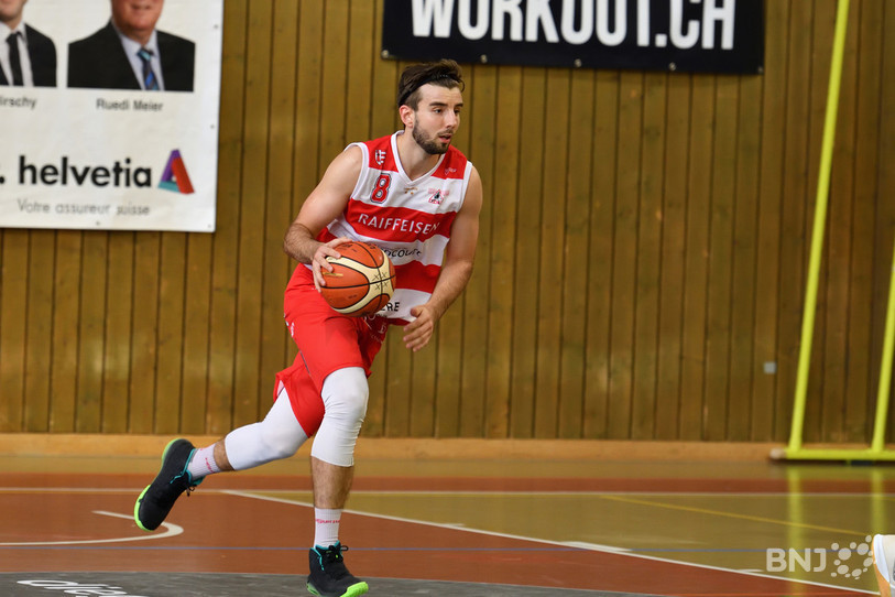 Juraj Kozic et le BC Boncourt se déplaceront à Monthey mercredi (photo : Georges Henz).