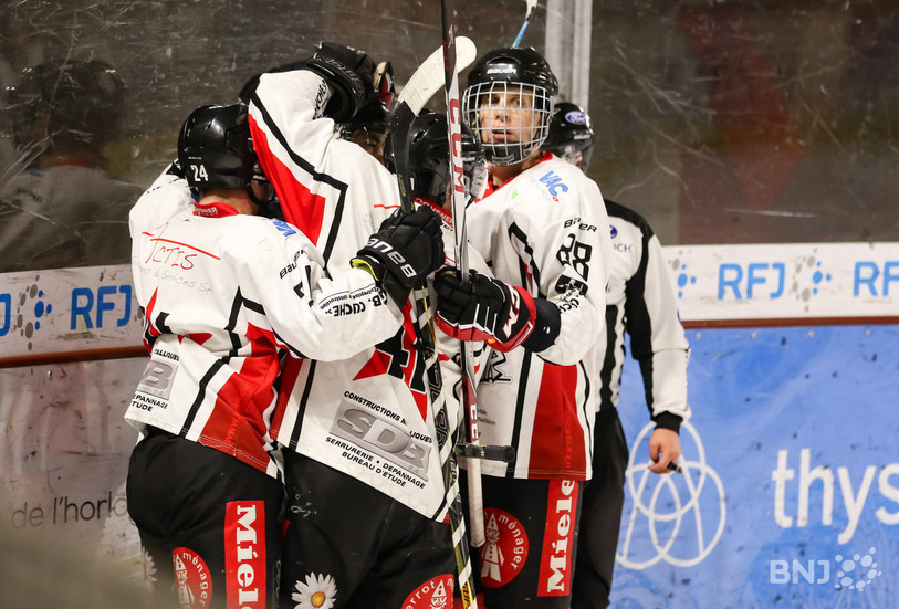 Peut-être une nouvelle occasion de se congratuler pour les joueurs de Star Chaux-de-Fonds (photo archives).