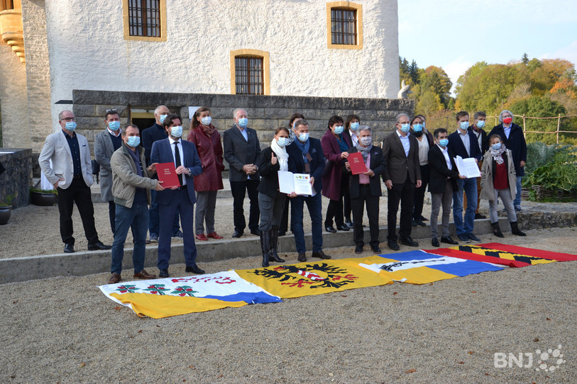 Les autorités communales de Corcelles-Cormondrèche, Peseux, Neuchâtel et Valangin ont présenté leurs recommandations pour les futures autorités de la commune fusionnée.