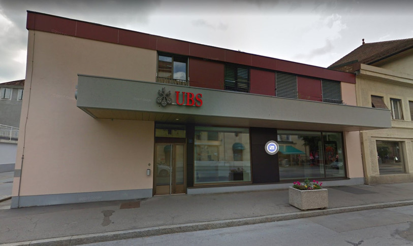 L'agence de Fleurier ne conseillera plus de clients dès le 1er janvier. (photo: Google Maps)