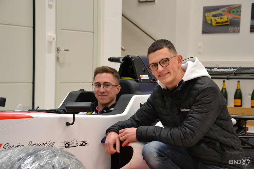Loris Kyburz et David Kullmann (de g. à d.) ont connu des fortunes diverses à Magny-Cours.