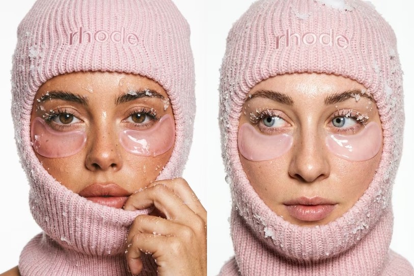 Troublantes de réalisme, ces images de shooting pour la marque Rhode sont en réalité faites à l’aide de l’intelligence artificielle. Photo : Captures d'écran Instagram wendymachado_ / aurore.brn