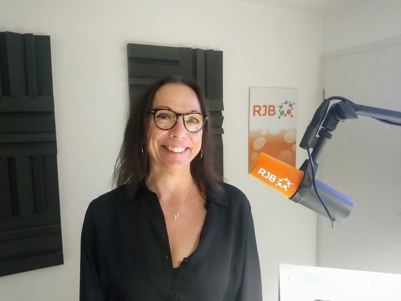 Isabelle Moeschler, candidate socialiste à la mairie de La Neuveville, était invitée jeudi pour parler des élections communales du 1er novembre.