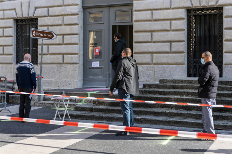 Les élections cantonales neuchâteloises auront lieu le 18 avril prochain. (KEYSTONE/Jean-Christophe Bott).
