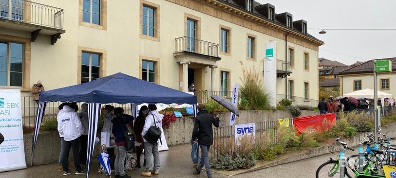 Les organisateurs ont mis sur pied un dispositif afin de respecter les normes sanitaires.