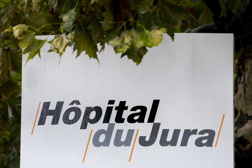 Plus de patients atteints du Covid à l'H-JU (Photo : KEYSTONE/Jean-Christophe Bott).