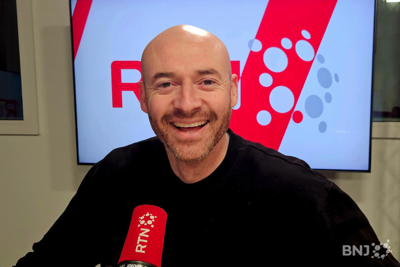David Charles, en pleine forme, dans « La Matinale ».