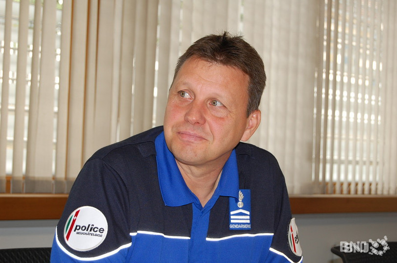 Daniel Favre, responsable prévention criminalité à la Police neuchâteloise.