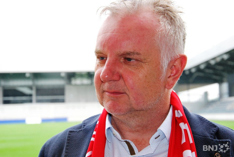 Le président du FC Bienne Dietmar Faes est confiant pour le FC Bienne. (Photo : archives).