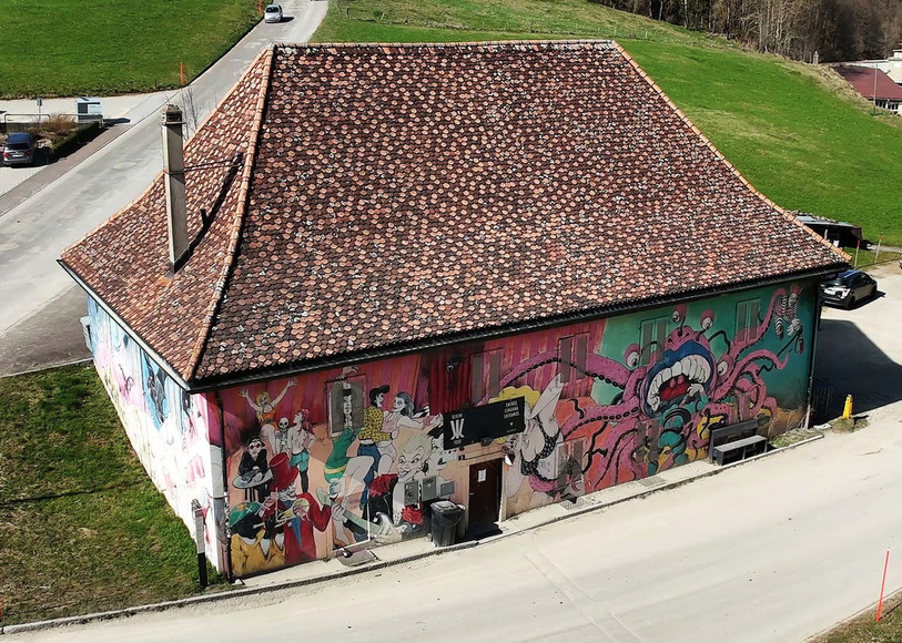 La salle de concerts accueille son public depuis 1992 dans les anciens moulins de La Chaux-de-Fonds. (Photo : Bikini Test)