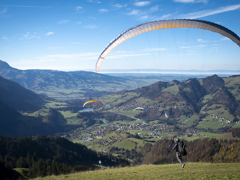 Des températures record ont été mesurées ces derniers jours en Suisse. (Photo : KEYSTONE/Laurent Gillieron).