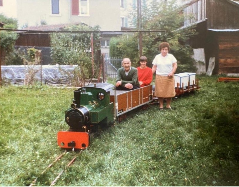 Petit train de la cour Cité Meister