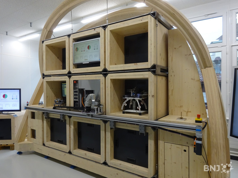 Le MicroLean Lab permet de tester les progrès possibles de l'industrie 4.0.