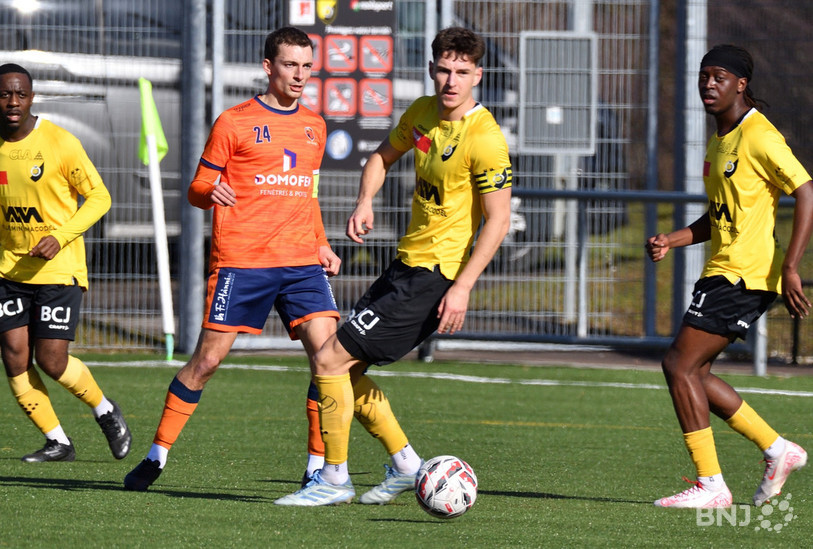 Roman Huber a marqué contre ses anciens coéquipiers. (Photo : Georges Henz).