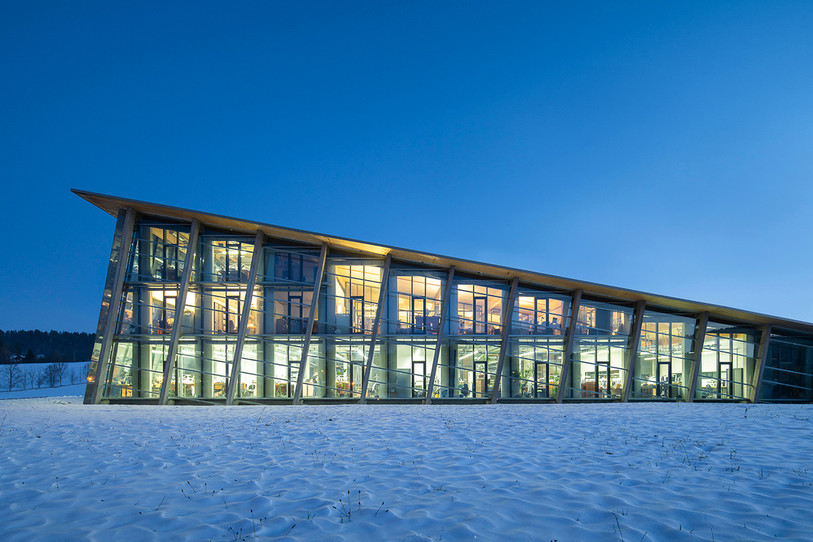 Le bâtiment de l'entreprise Greubel Forsey à La Chaux-de-Fonds (photo : archives, Adrien Barakat).
