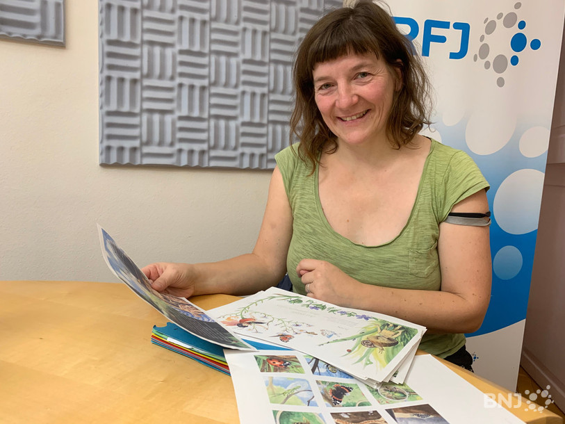 Valérie Fleury Wüthrich, créatrice de la Boîte nature.
