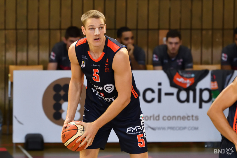 Griffin Kinney a été le meilleur marqueur d'Union samedi soir avec 23 points à son compteur. (photo : archives)