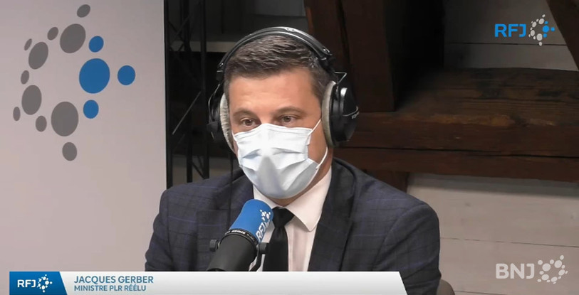 Le ministre PLR réélu Jacques Gerber était l'invité de La Matinale ce lundi.