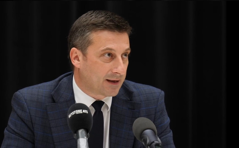 Jacques Gerber appelle la Confédération à faire preuve d'humilité et de pragmatisme dans ce dossier. (Photo : KEYSTONE/livestream).