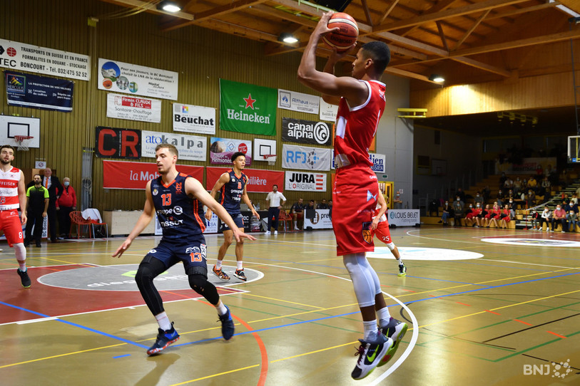 Marc Seylan et le BC Boncourt sont partis pour une longue période sans le moindre match de championnat (photo : Georges Henz).