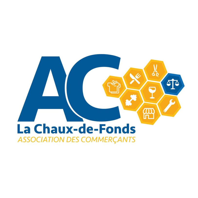 Le logo de la nouvelle Association des commerçants de La Chaux-de-Fonds