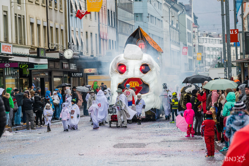 Les rues de Bienne n'accueilleront pas de carnaval l'année prochaine. (Photo: archives Jonathan Vallat)