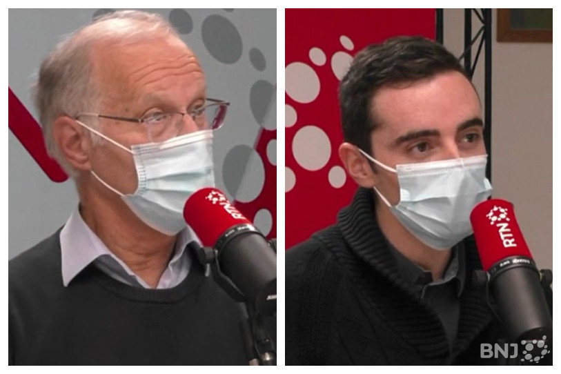 Marc-André Nardin (à gauche) et Nicolas Jutzet sont les invités de notre débat