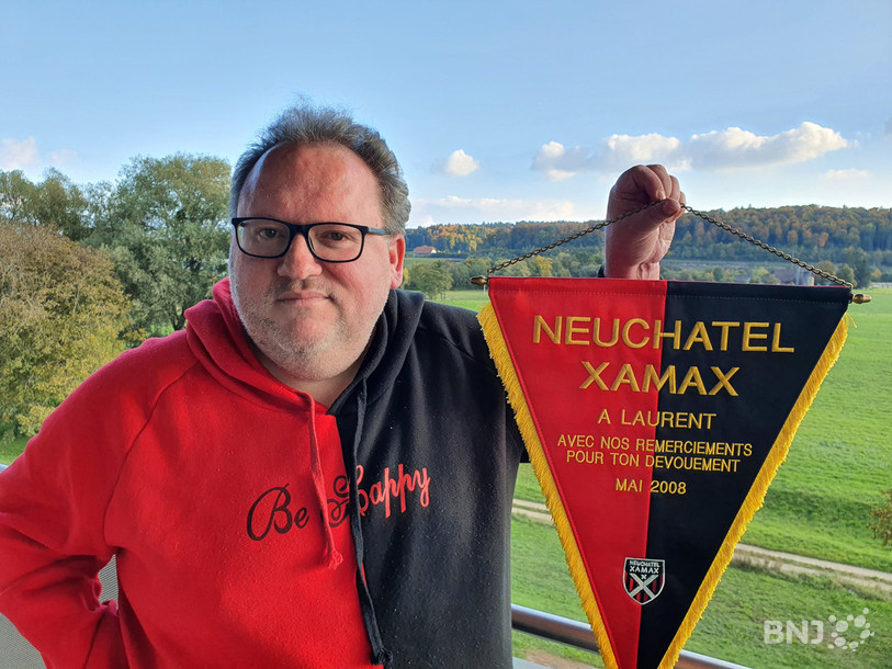 L'archiviste de Neuchâtel Xamax FCS Laurent Weber.