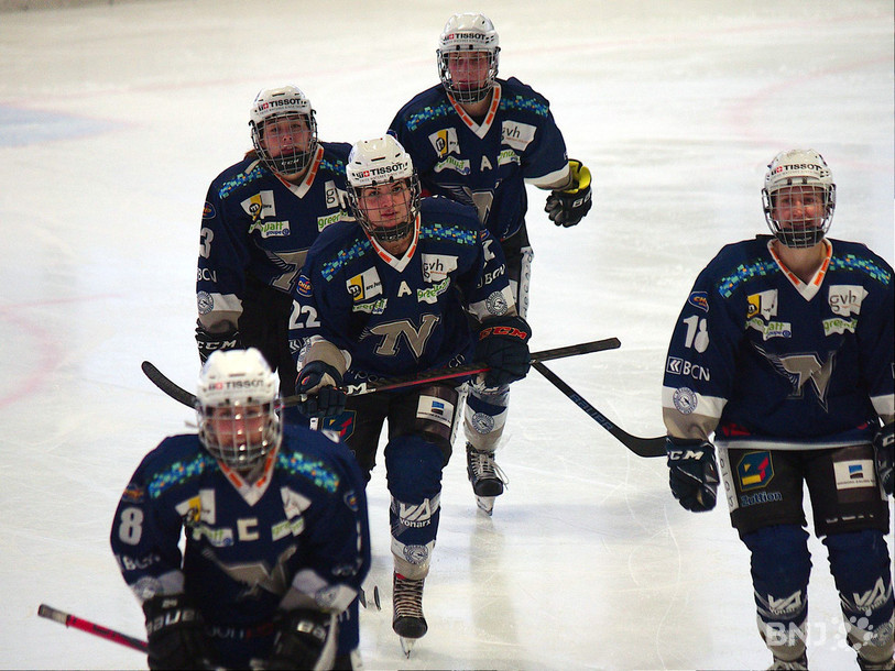 La Neuchâtel Hockey Academy n'a pas réussi à confirmer son succès obtenu samedi aux Patinoires du Littoral. (photo : archives)