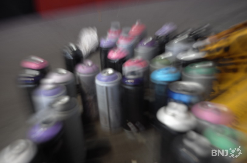 Des couleurs pour graffitis
