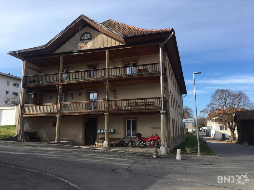 L'hôtel du Lion d'Or à Malleray.